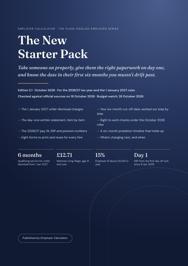 Cover of The New Starter Pack